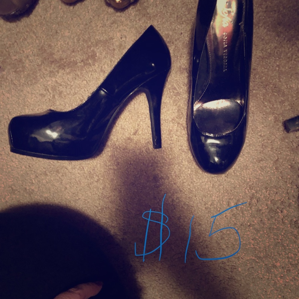 Black heels